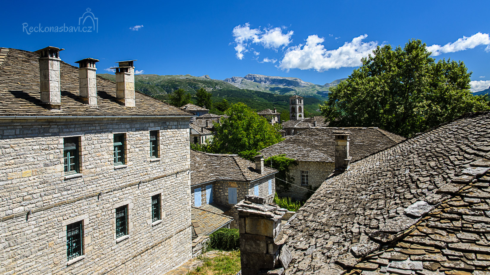 kamenná vesnička Dilofo - Zagori