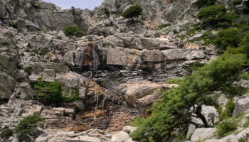 nejvyšší vodopád Ryakas kaňonu