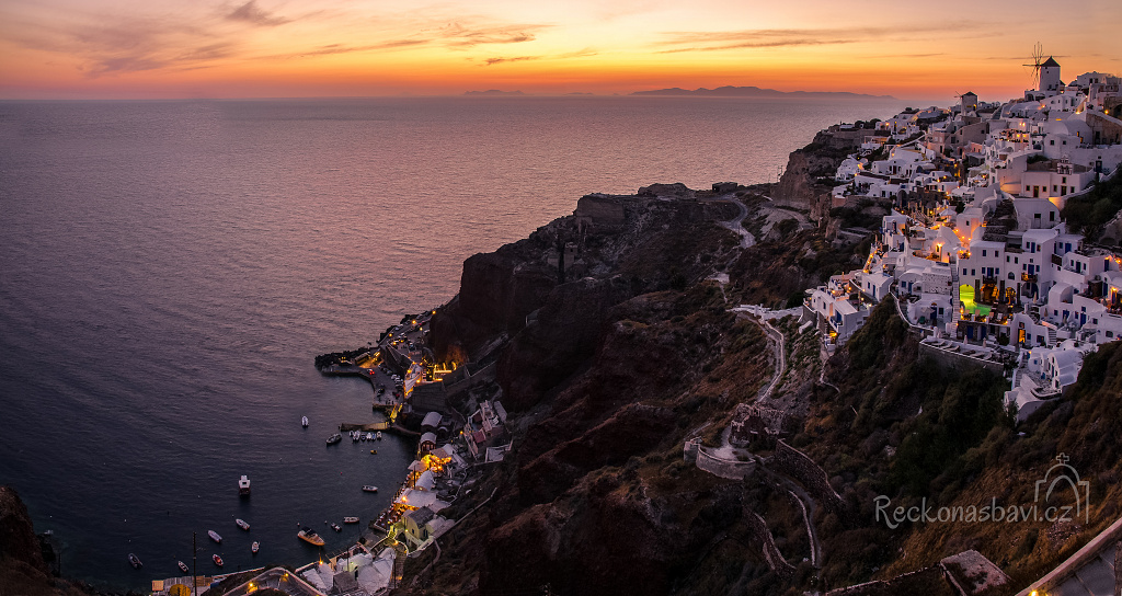 Santorini - pohádkový západ slunce v Oia