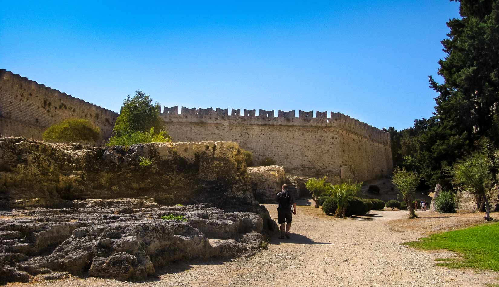 bastion Agios Georgios ze severu