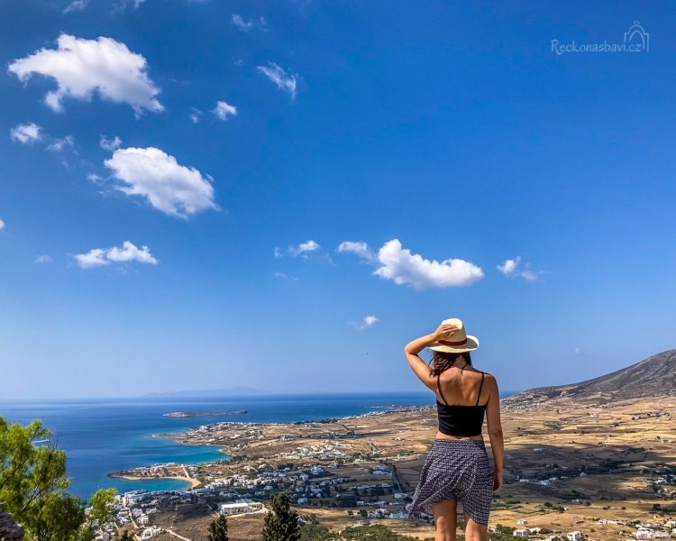 Výhled z monastyru Agios Antonios