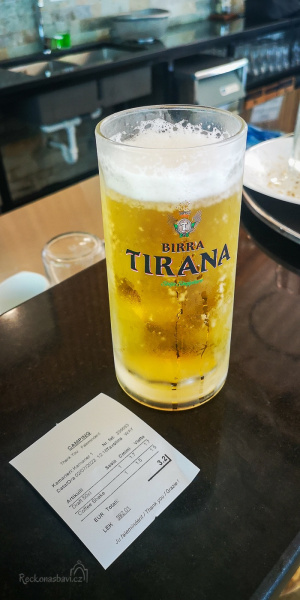 Pivo za 1,70€ - Vítejte v Albánii!