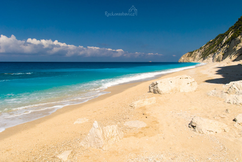 Ostrov Lefkada - Egremni beach