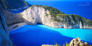 Severní vyhlídka na pláž Navagio