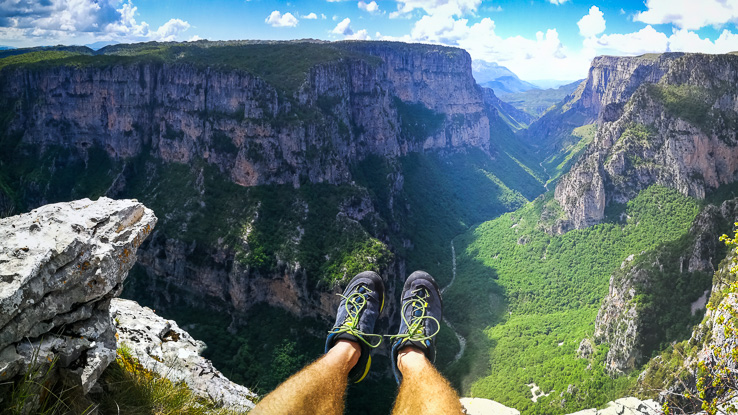 Vikos gorge – přechod nejhlubšího kaňonu světa