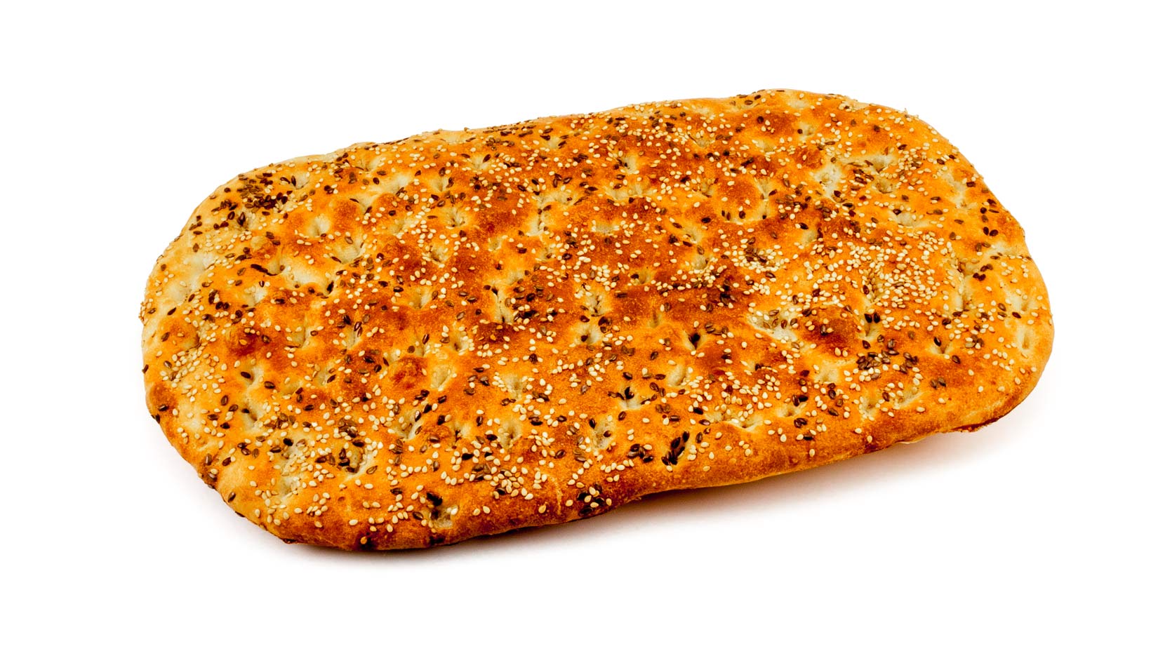 Lagána – tradiční postní chléb sypaný sezamem