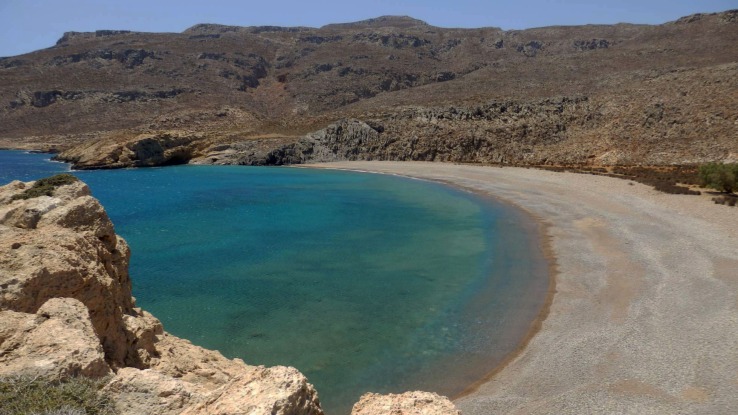 Chochlakies – nejvýchodnější soutěska Kréty s pláží
