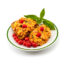 Kajanas - míchaná vejce s rajčatovou salsou a sýrem Feta