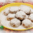 Kourampiedes - vánoční máslové cukroví s mandlemi
