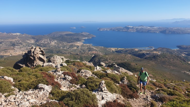 Profitis Ilias – výstup na nejvyšší horu ostrova Milos