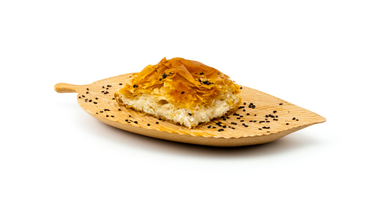 Tyropita se sýrem Feta – Sýrový koláč ve filo kroustas