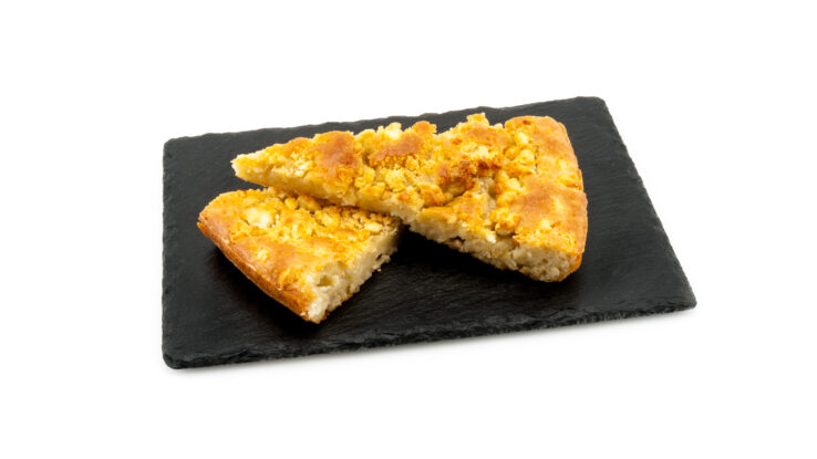 Alevropita - slaný moučník se sýrem Feta ze Zagori