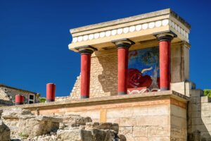 Knossos palace Kréta
