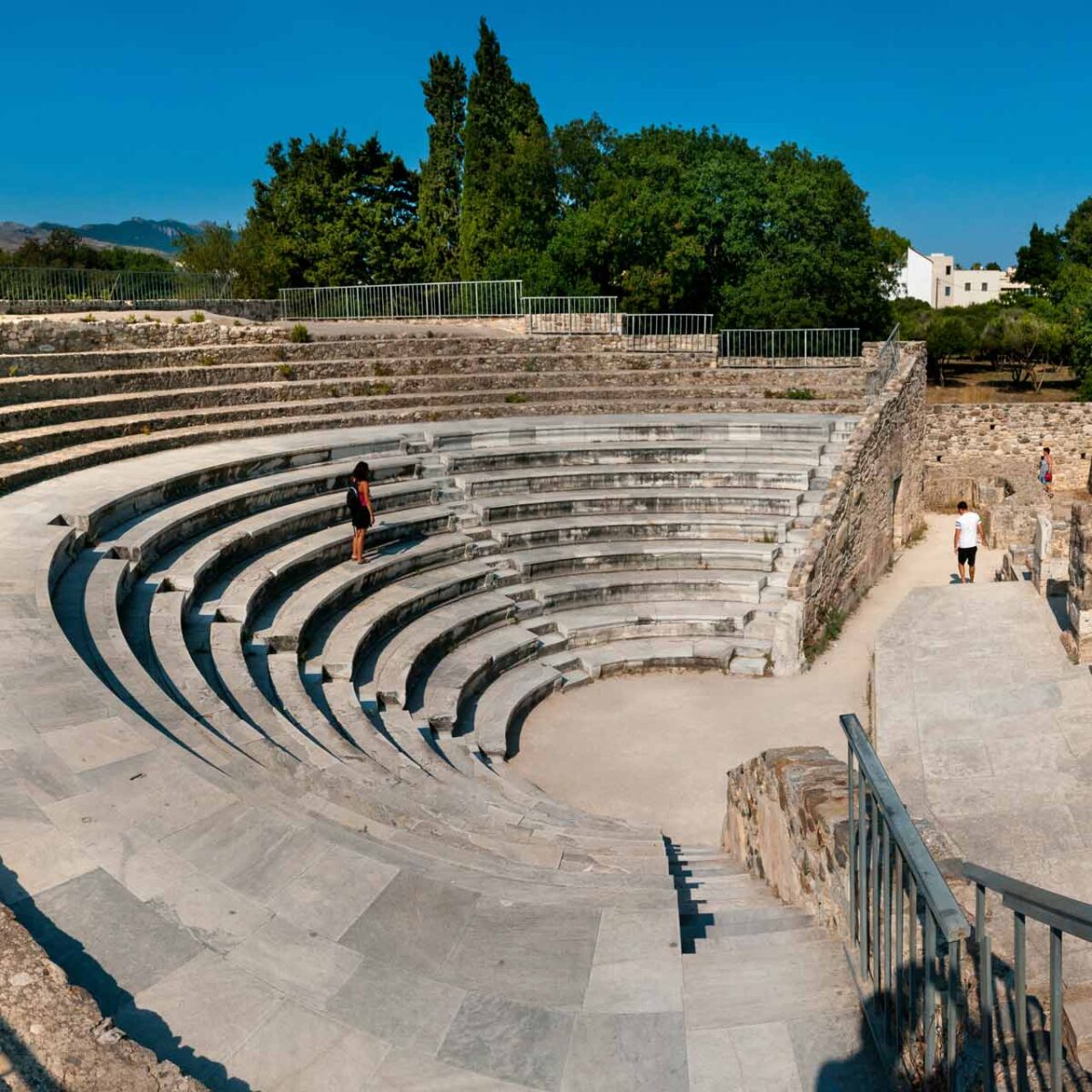 Roman Odeon na ostrově Kos – památka z období římské říše