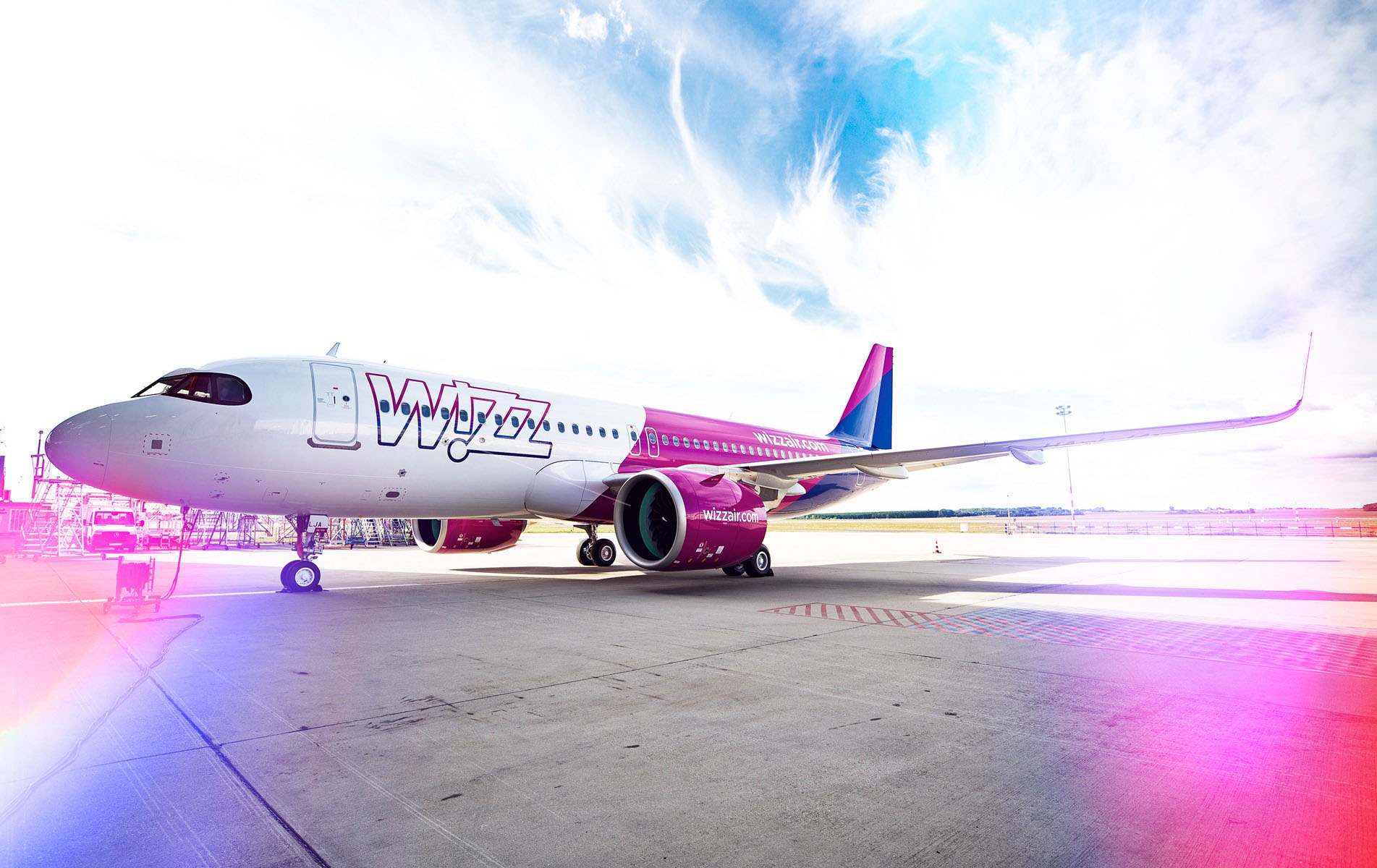 Wizz Air letadlo