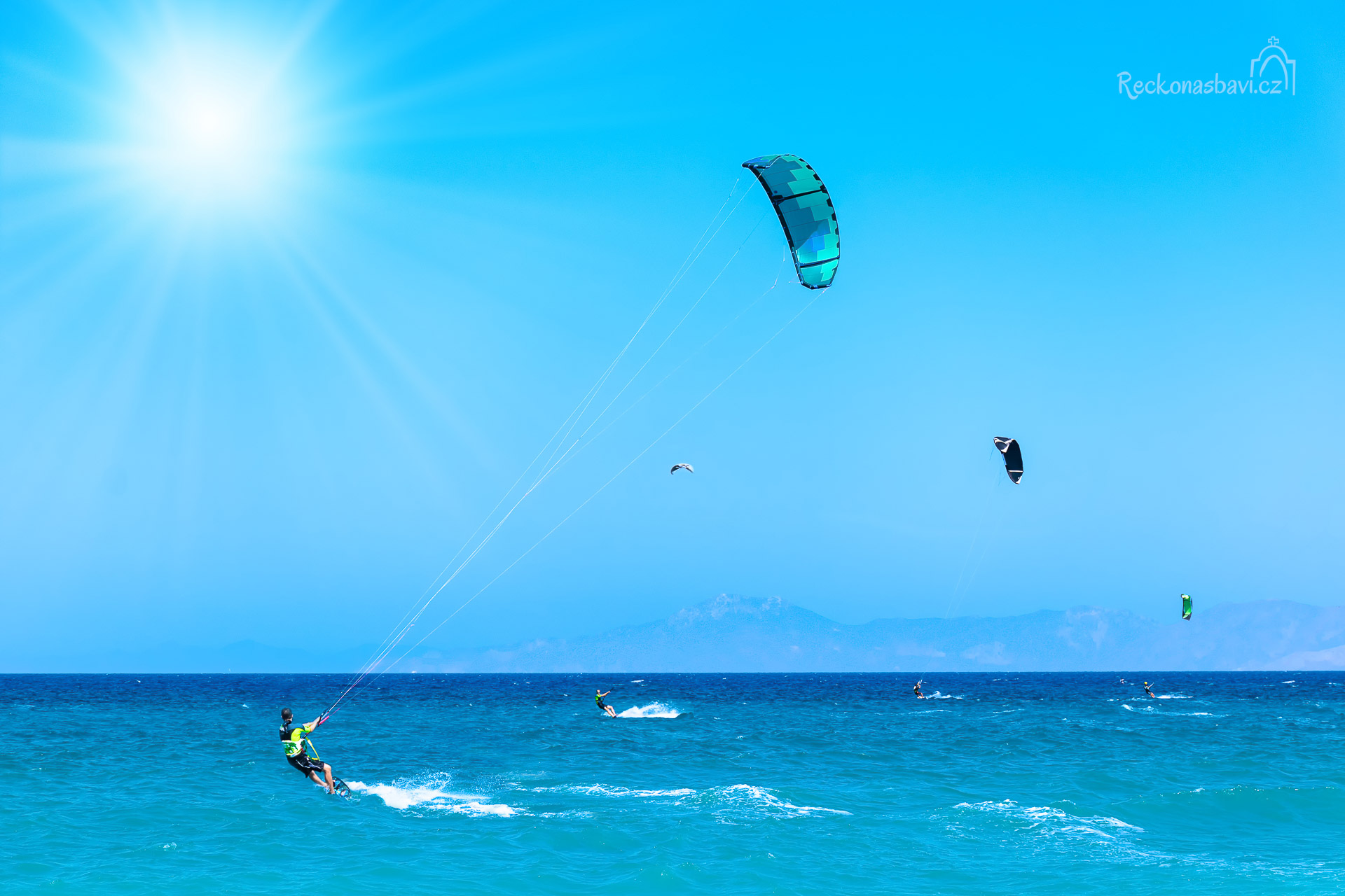 Kitesurfing Rhodos Řecko