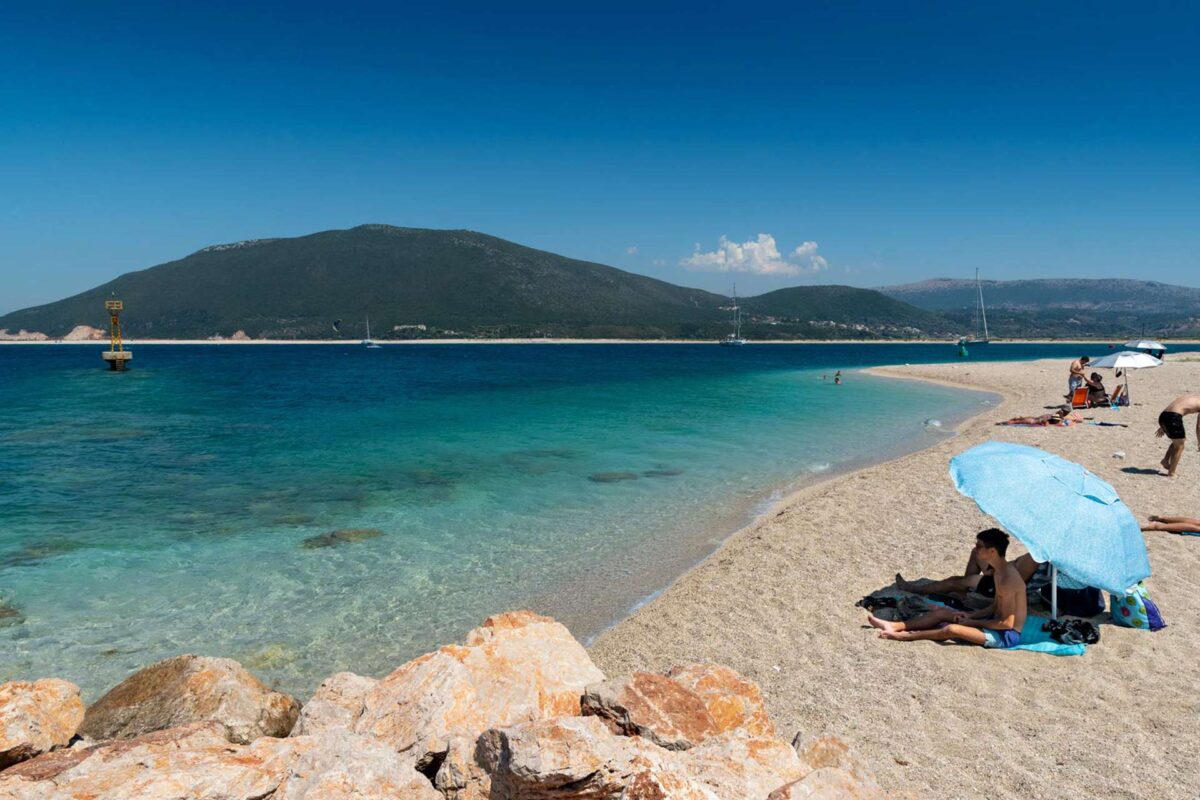 Ammoglossa beach a Agios Ioannis beach – severní pláže Lefkády