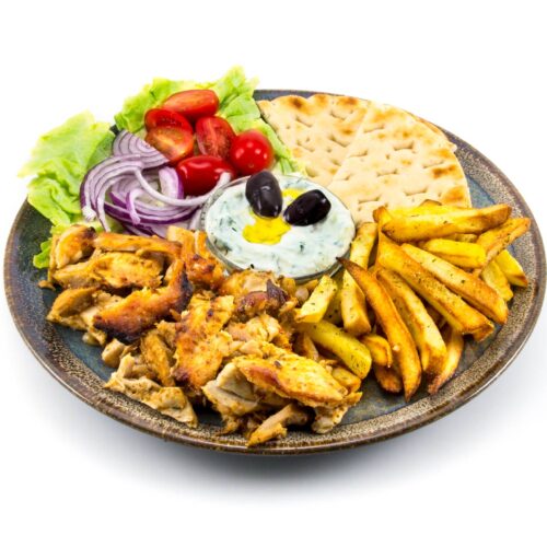 Gyros air fryer – recept na kuřecí gyros v horkovzdušné fritéze