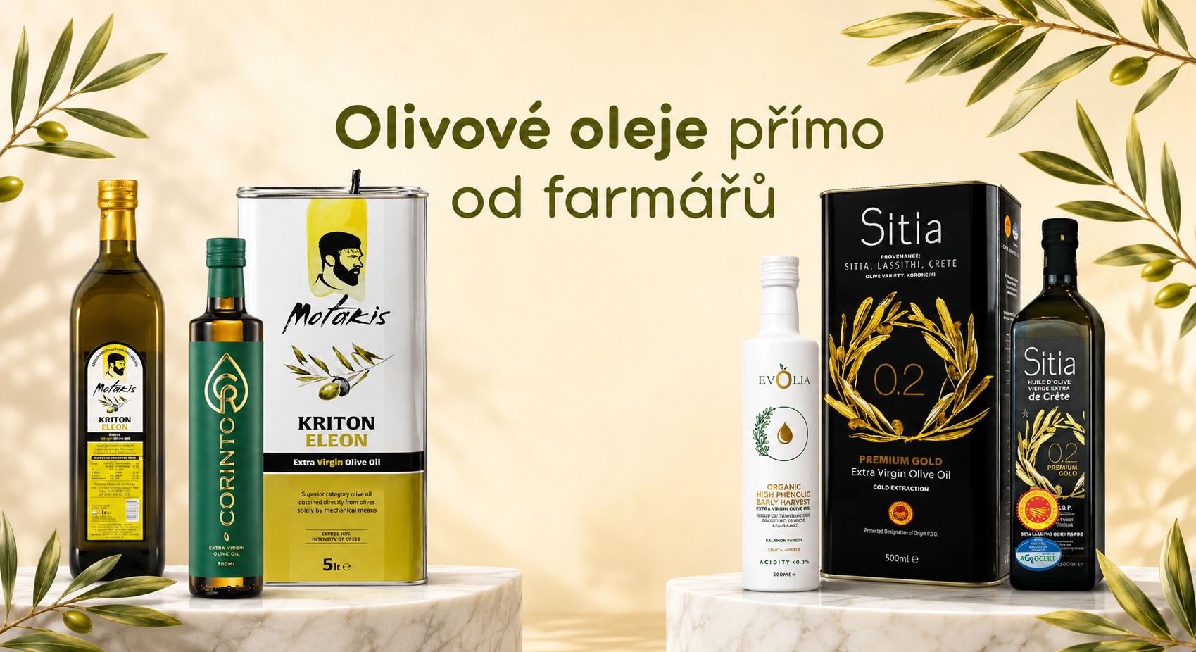 Olivový olej přímo od farmáře - SHOP Řecko nás baví
